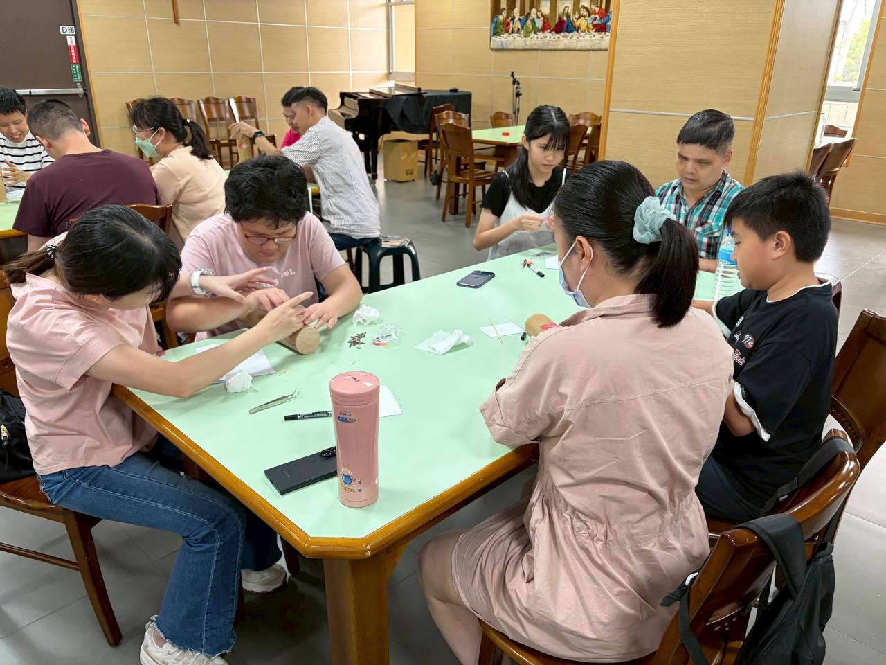 DIY竹、果實存錢筒 15