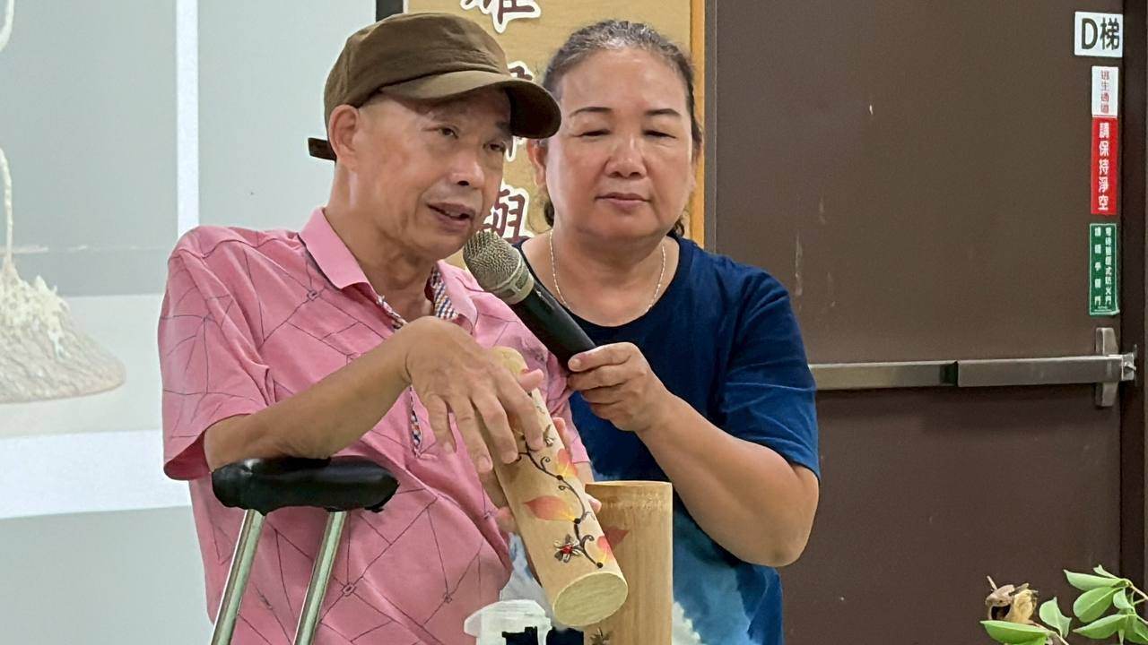 DIY竹、果實存錢筒 4