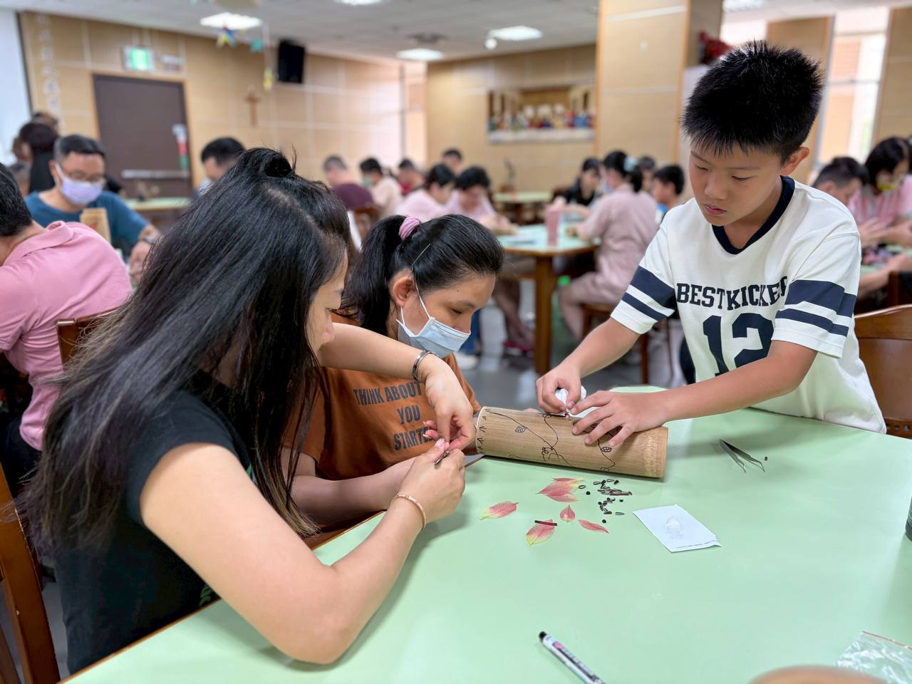 DIY竹、果實存錢筒 9